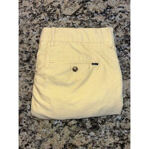 Polo Ralph Lauren Men‎ Shorts Chino Classic Fit 9" Yellow Size 31